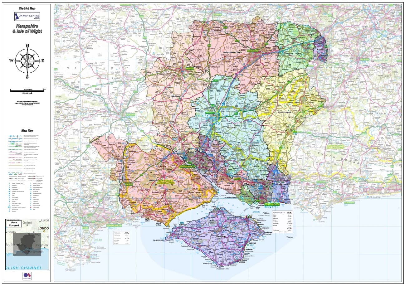 Hampshire producer map