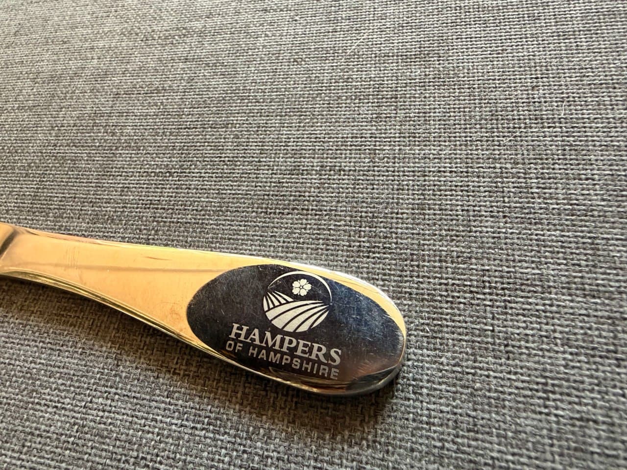 Hampers of Hampshire Branded Spreading Knife