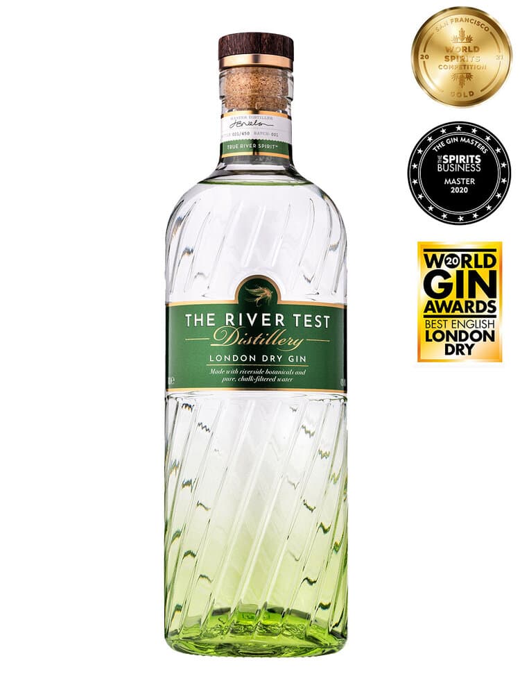 River Test London Dry Gin 70cl