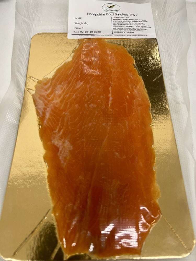 Hampshire Cold Smoked Trout 200g