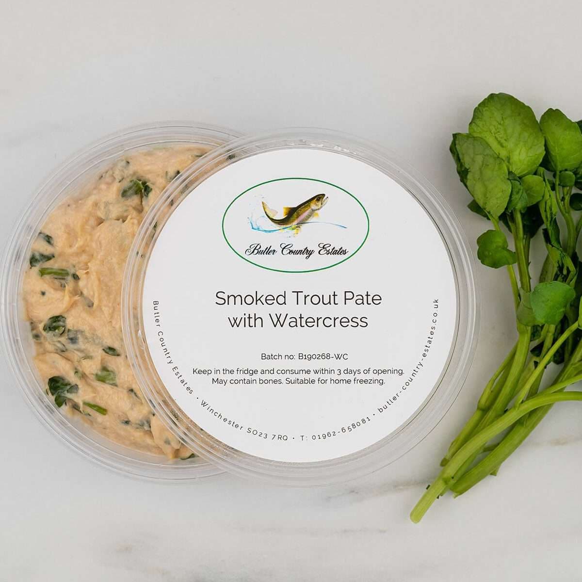 Smoked Trout Pâté with Watercress 120g