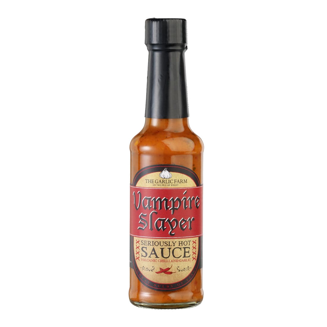 The Garlic Farm Vampire Slayer Seriously Hot Sauce 162g